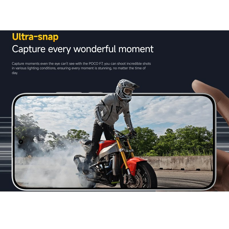 POCO F7 5G Dual SIM, 12 GB + 512 GB Phone (Global Version) POCO F7 5G Dual SIM, 12 GB + 512 GB Phone (Global Version)